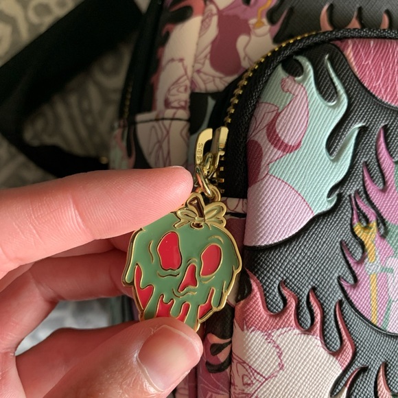 Disney Villains AOP Mini Loungefly Backpack - Picture 6 of 6